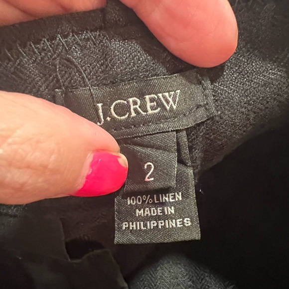 J. Crew Black Wide Leg Women's Pants - Picture 4 of 5